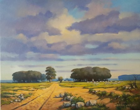 Oil on Stretched CanvasSize (510x406x16)mmUnframedGIFT - SANET